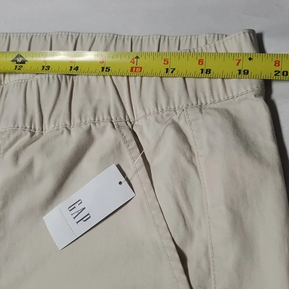 Gap Easy Wide Leg Chino Pants Size XL Womens New With Tags Elastic Waist - Picture 14 of 16